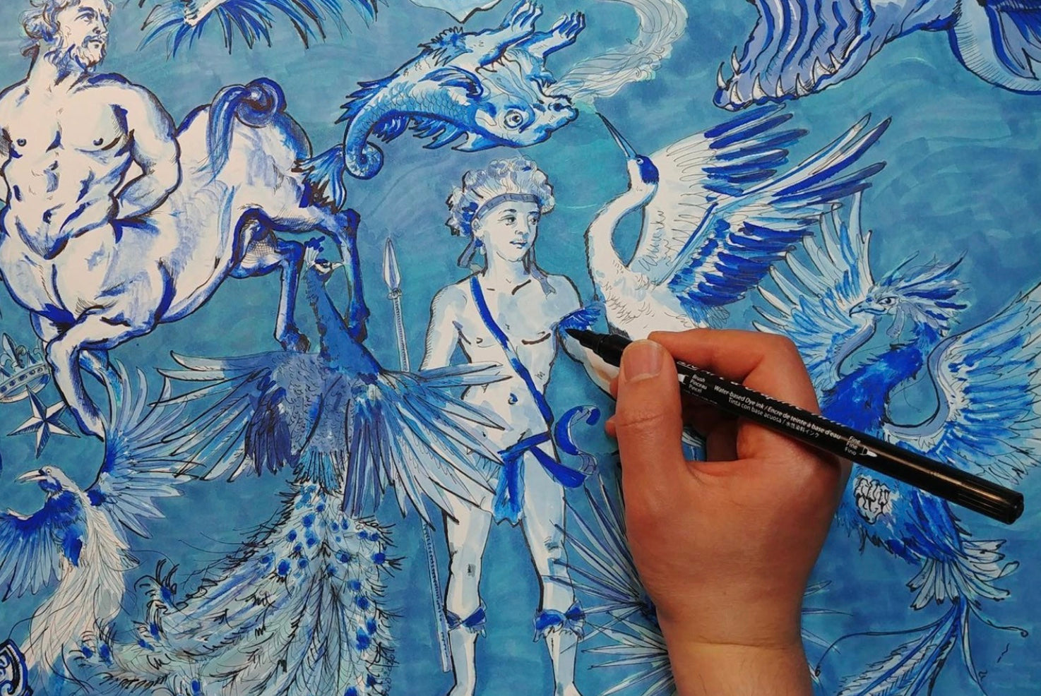 Isolation Activities - Dorian Guo Draws His Way Out Of Isolation