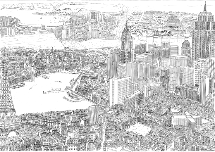 Drawing Your Way Home - Artist and Interior Designer Martin La Roche Shows Us The Way To Inspiration