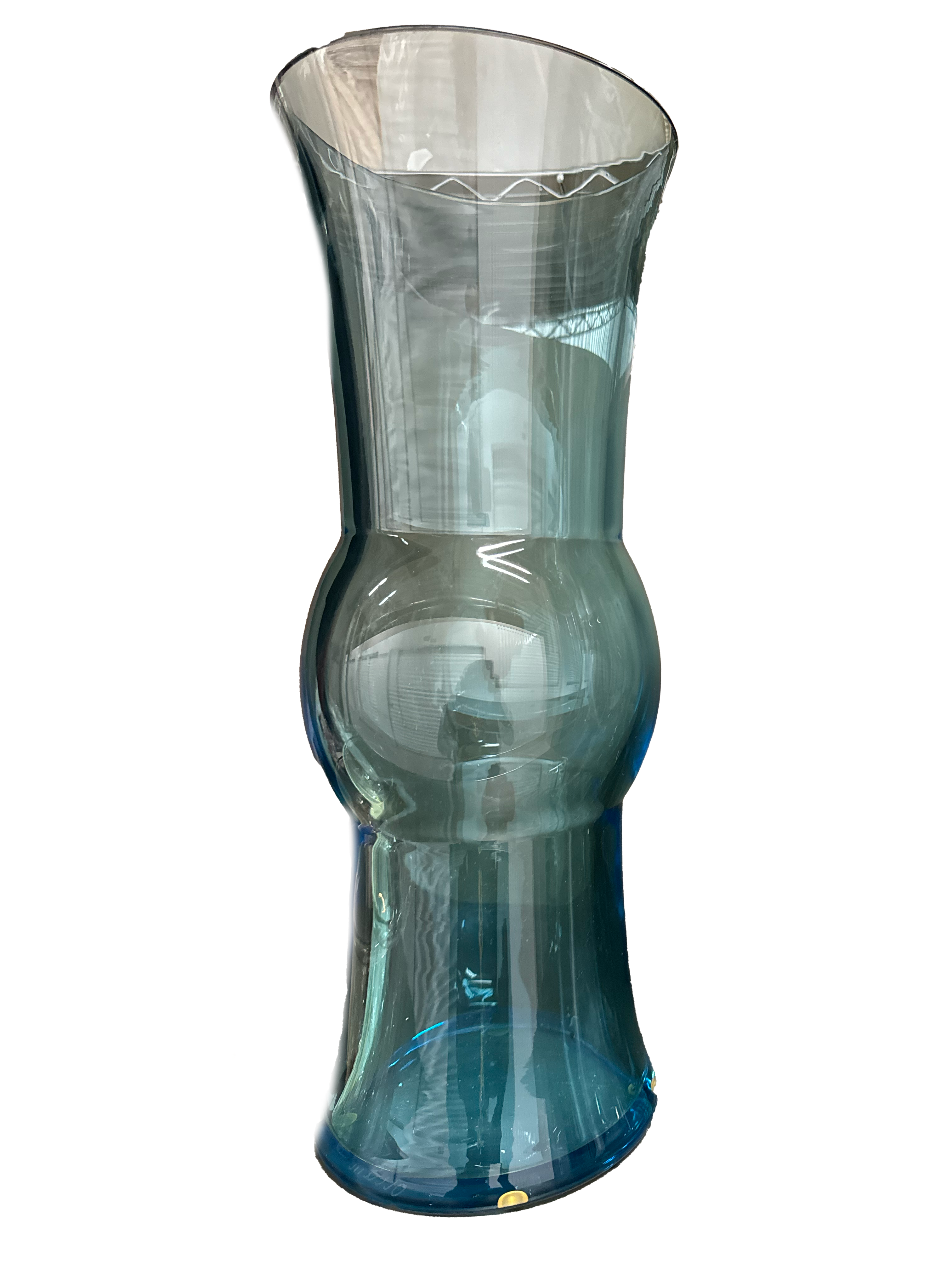 Pancia Vase Aqua