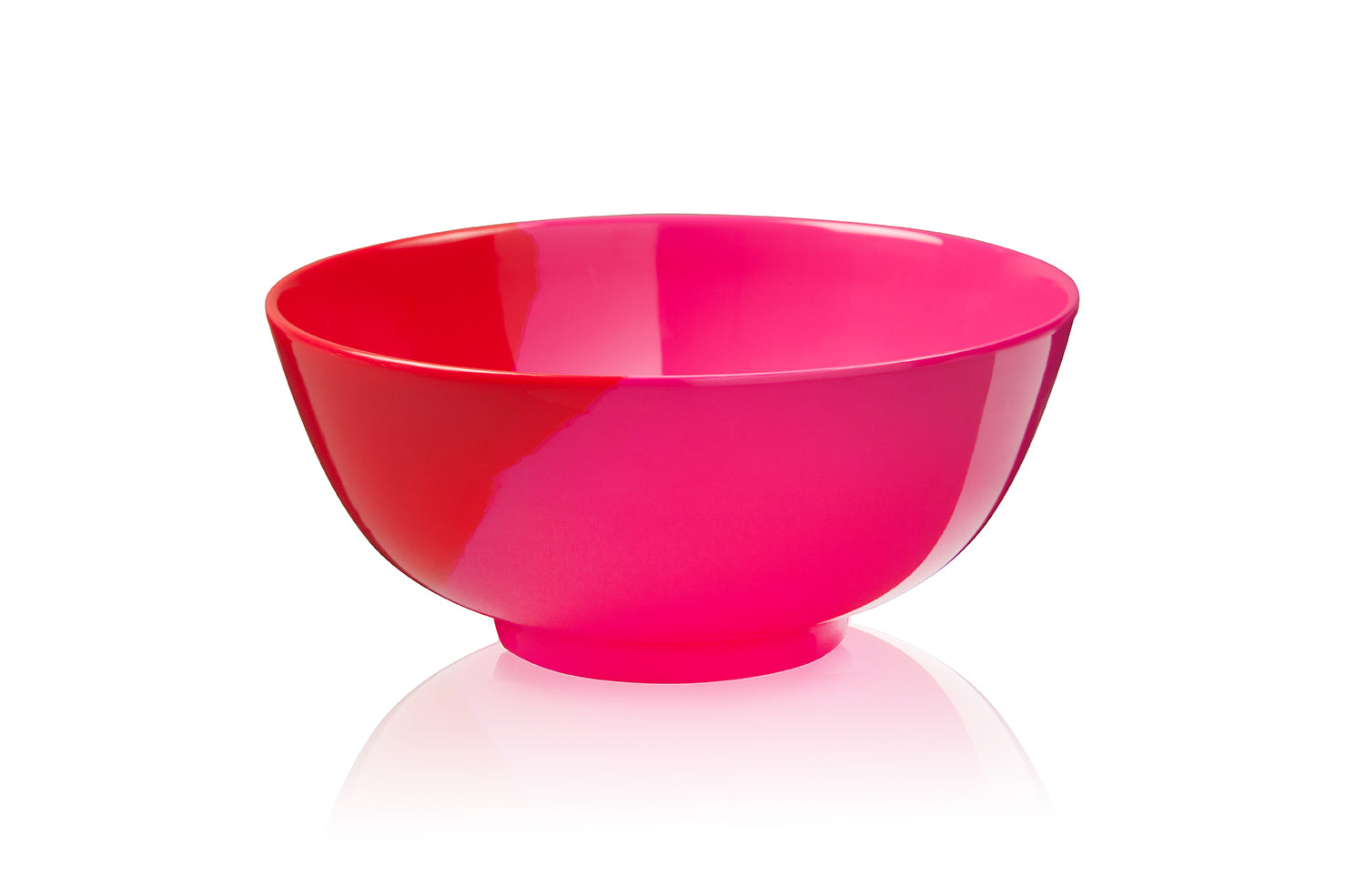 1/2 1/2 Melamine Bowl (Fuchsia/Red) Set of Exclusive Design By Th