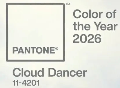 START THE YEAR OFF "WHITE": PANTONE 11-4201