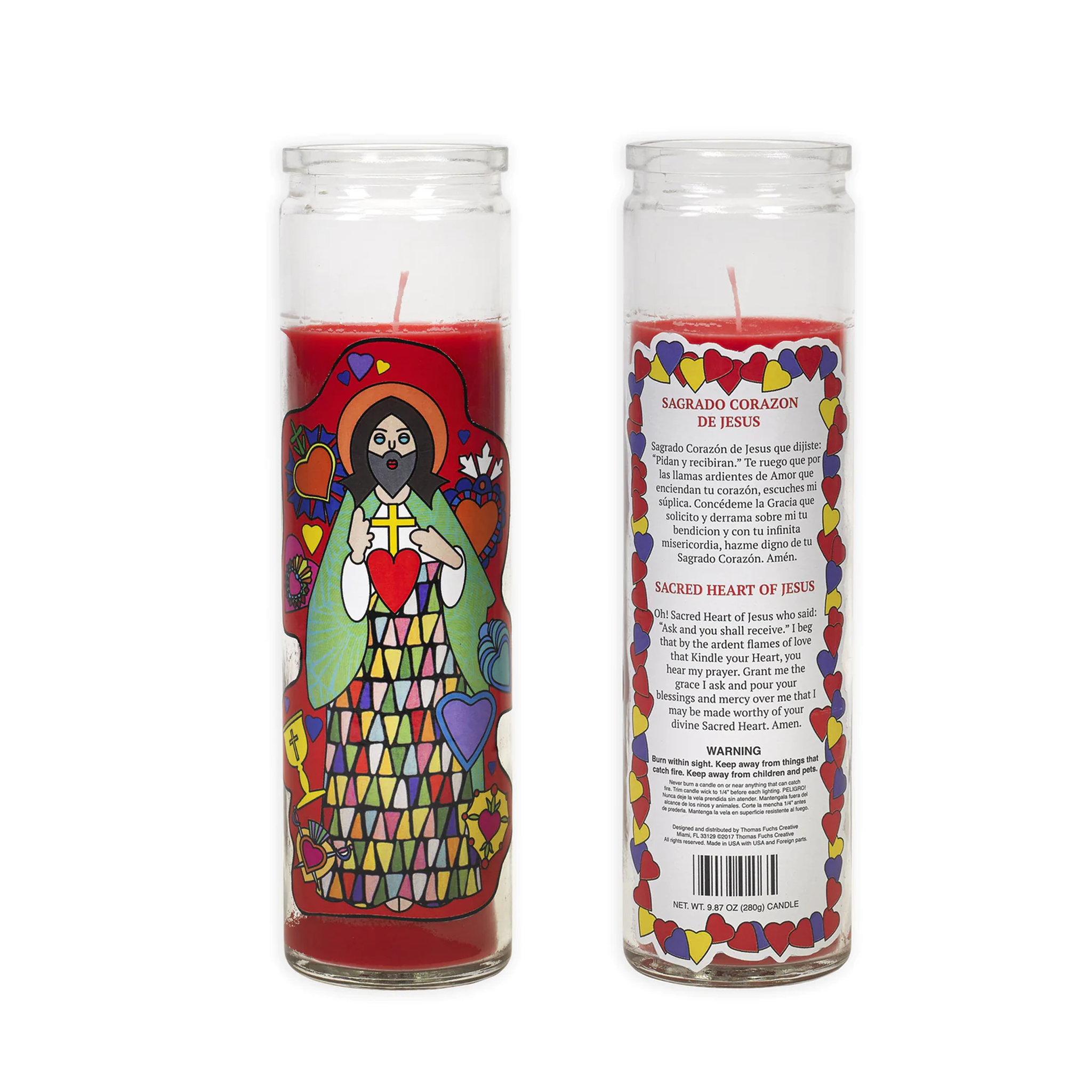 Pop Art Saint 4-Candle Box Set